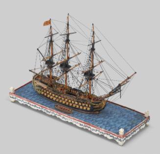 Three-decker 100 Gun Warship, Prisoner of War Model
