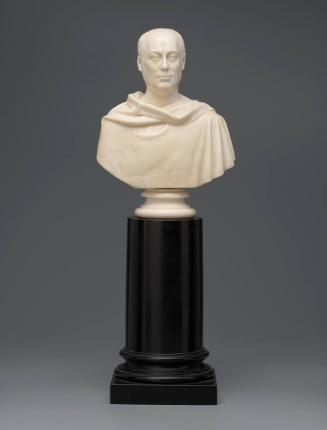 Bust of Sir Mark Sykes, third baronet, book collector (1771-1823)