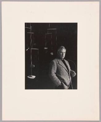 Alexander Calder, [sculptor, New York]
