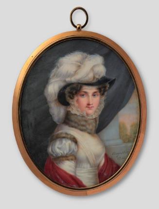 Locket: Portrait of Princess Katharina Furstin Bagration-Skawronska (?)