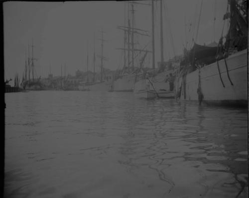 Wharf, Bridgetown, Barbados, 1906