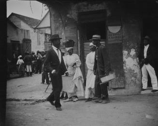 Street Scene, Bridgetown, Barbados, 1906
