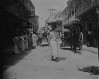 Street Scene, Bridgetown, Barbados, 1906