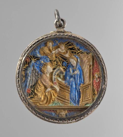 Pendant: The Annunciation with the Holy Trinity