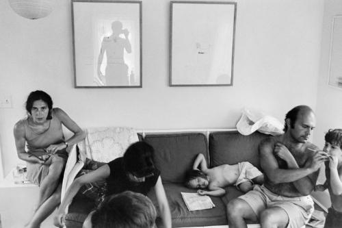 Maria, Anna, Jim Dine, Matt Dine
[East Hampton, New York]