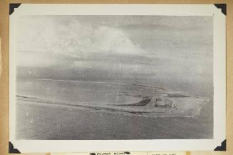[Aerial Photograph of Canton Island Landing Strip]