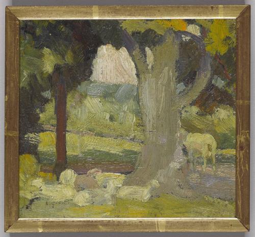 Study for Larger Picture (Sheep)