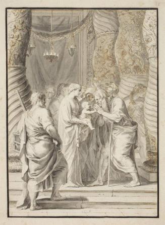 The Presentation of Jesus to Simeon in the Temple