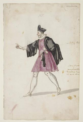 Le Commissaire  from the Ballet de la Blanque