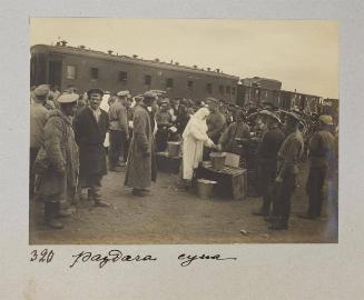 Distribution of soup.