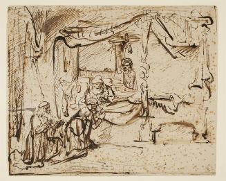 David on his Death Bed