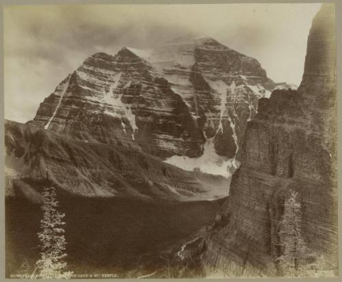 Paradise Valley, Annette Lake and Mount Temple, Banff, AB