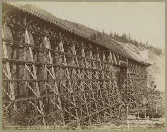Mountain Creek bridge, on the C.P.R., BC
