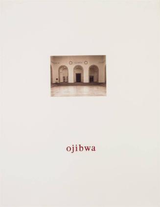 ojibwa   from Anishnabe Walker Court preliminary study #8