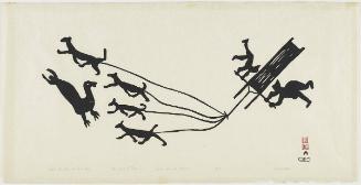 Seal Hunter on Sea Ice