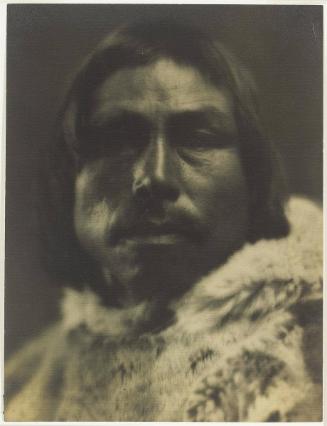 Tookoo (The Deer). Chief of Sikoslingmint Eskimos Southern Baffin Island, 1913-14