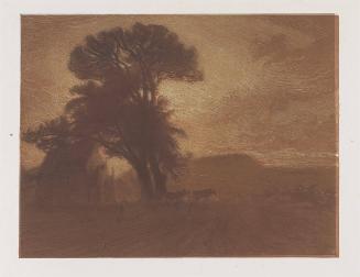 La Chapelle a Minerville  Plate VI from  Cantiques des Créatures