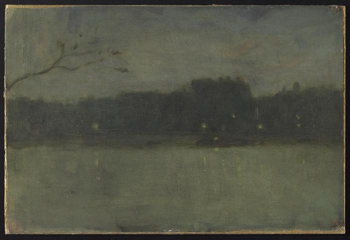 Misty Evening on the Seine
