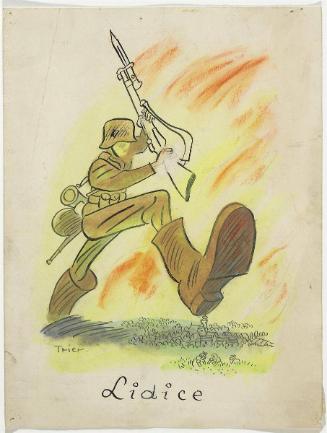 Lidice from Die Zeitung, June 19,1942, Number 276