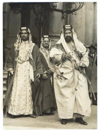 Eastern Ruler Visits King of England, London, 1936