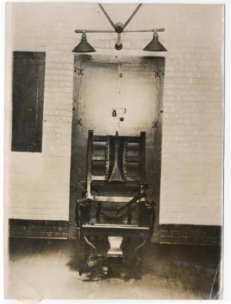 Bruno Hauptmann's Death Chair, New Jersey, 1936