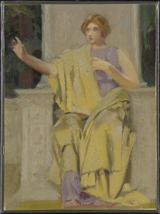 Central Figure of Canada for "Ave Canada"