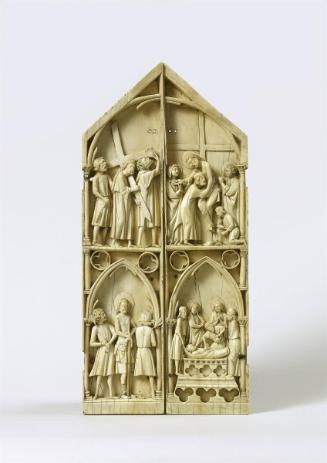 Wings from a Triptych: Scenes from The Passion of Christ