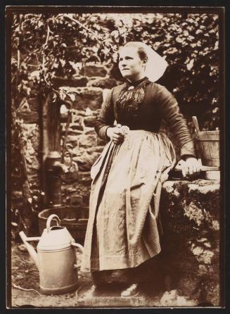 Francoise, at le Lay's garden