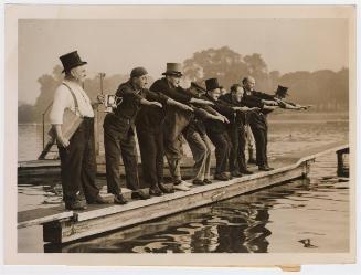 It Wasn't Hot Enough - So They Swam in their Clothes.