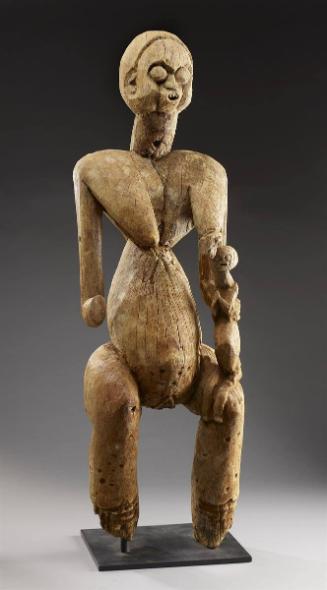 Mother and Child Figure (Portrait Figure of Queen Nana of the Batufam Kingdom)