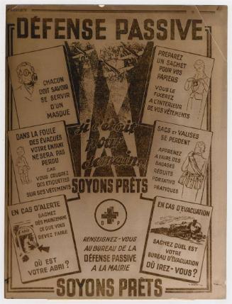 War - Time Advertising Appears in French Press.