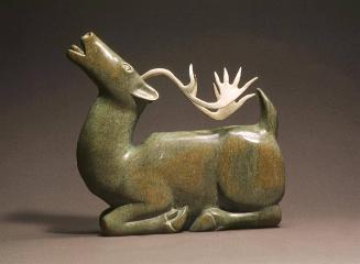 Kneeling Caribou