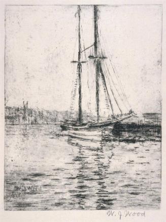 Schooner at Dockside