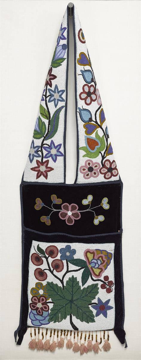 Bandolier Bag, 5 Flowers