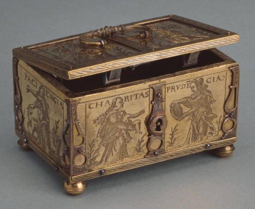 Casket: Allegorical Figures of the Virtues