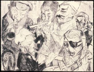 Prosit Neujahr   Plate 17 from Gesichter Portfolio