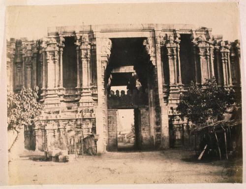 Seeringham. Gateway from Outside of (Great) Pagoda; (Being an Unfinished Gopurum)