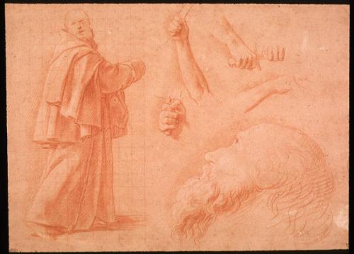 Sheet of Studies (recto and verso)