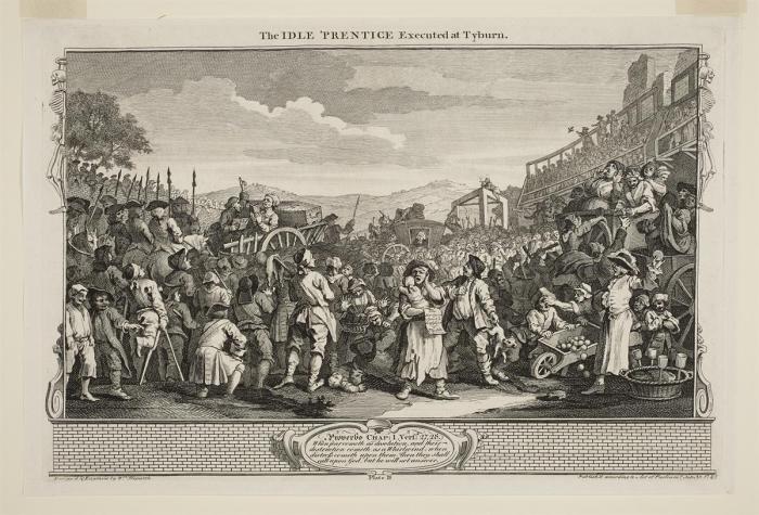 The Idle 'Prentice Executed at Tyburn