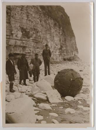 Mines Washed Up "Somewhere on the English Coast".