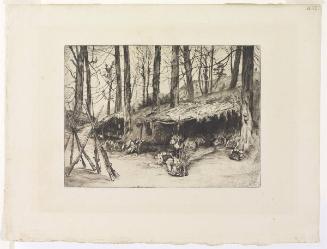 The Encampment, Parc d'Issy, Recollection of the Siege of Paris