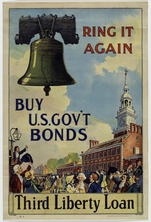 Ring It Again. Buy U.S. Gov't Bonds. Third Liberty Loan