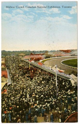 Midway Crowd, Canadian National Exhibition, Toronto