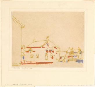 Yard of the Queen's Hotel