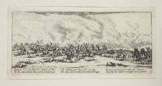 La Bataille   from "Les Grandes Misères de la Guerre"