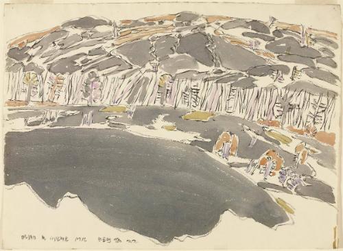 Wet Grey Hill (Snow Patches II)
