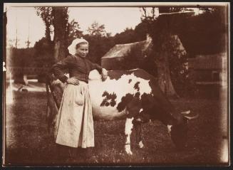 Guingamp - Jeanne, the milkmaid of the Salles' house, Yves Urvoy