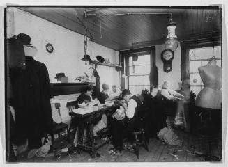 Old-time Sweatshop (N.Y.): Home Converted into Shop