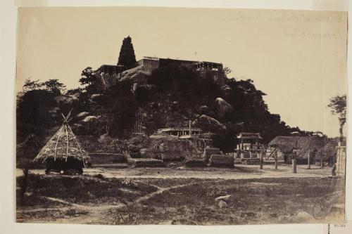 Veralimalay. Pagoda on a Rocky Hill From East South-East