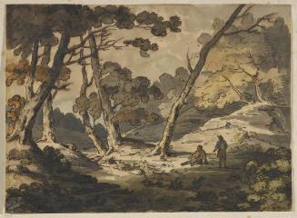 Two Men in a Wood